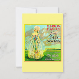 Little Old New York Poster Dankeskarte