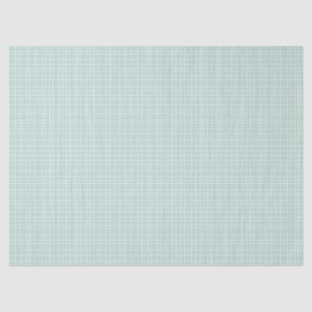 Little One Hand Drawn Grid - soft teal Seidenpapier (Vorderseite)