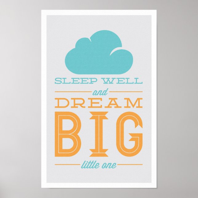 Little One Print Poster (Vorne)