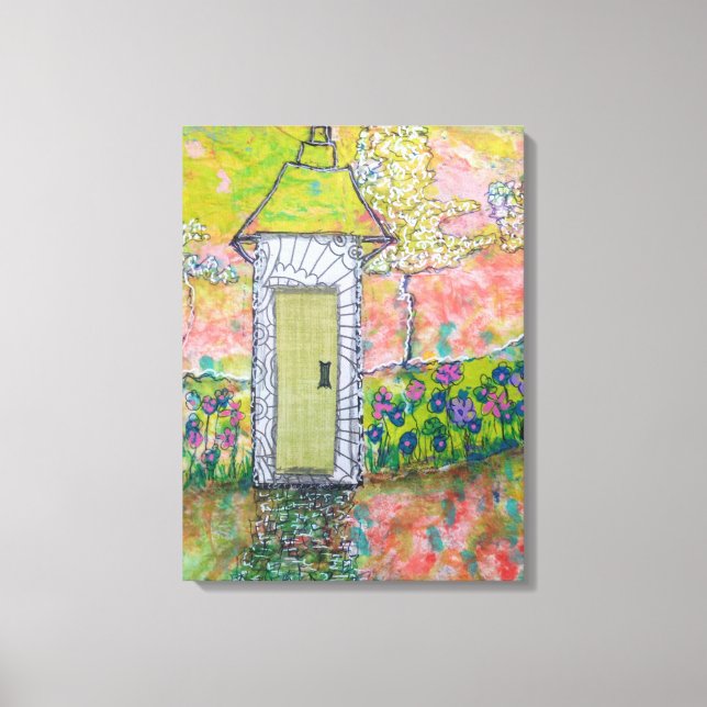 Little Oriental House Leinwanddruck (Vorderseite)
