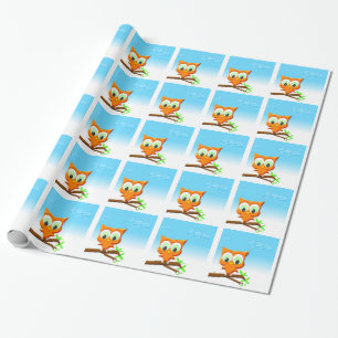 Little Owl Geschenkpapier