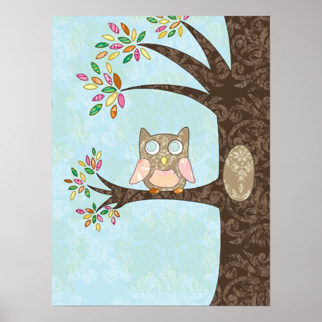 Little Owl Poster (Vorne)