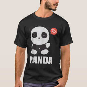 Little Panda sagt nie nein zu Panda T-Shirt