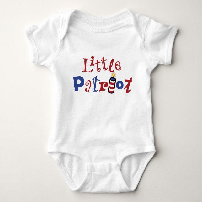 Little Patriot Baby Strampler (Vorderseite)