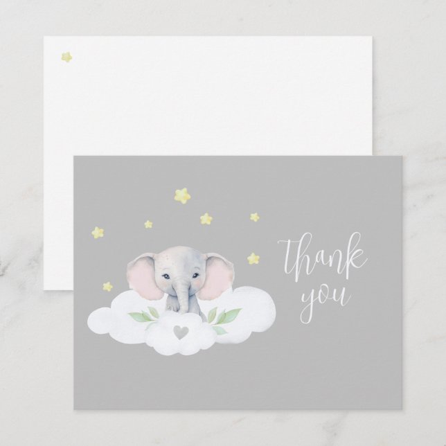 Little Peanut Baby Duwer Elephant Gender Neutral (Vorne/Hinten)