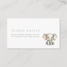 Little Peanut  Elefant Windel Tombola