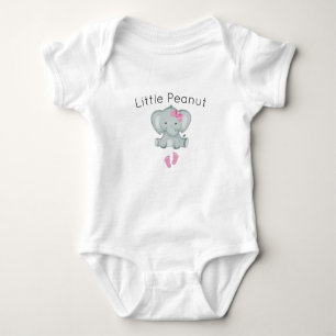 Little Peanut Elephant, Baby Girl Liebling Baby Baby Strampler