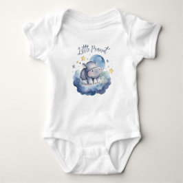 Little Peanut Hippo Babydusche Baby Strampler