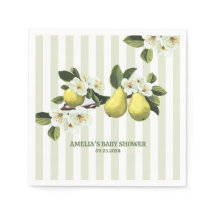 Little Pear Gender Neutral Fruit Thema Babydusche