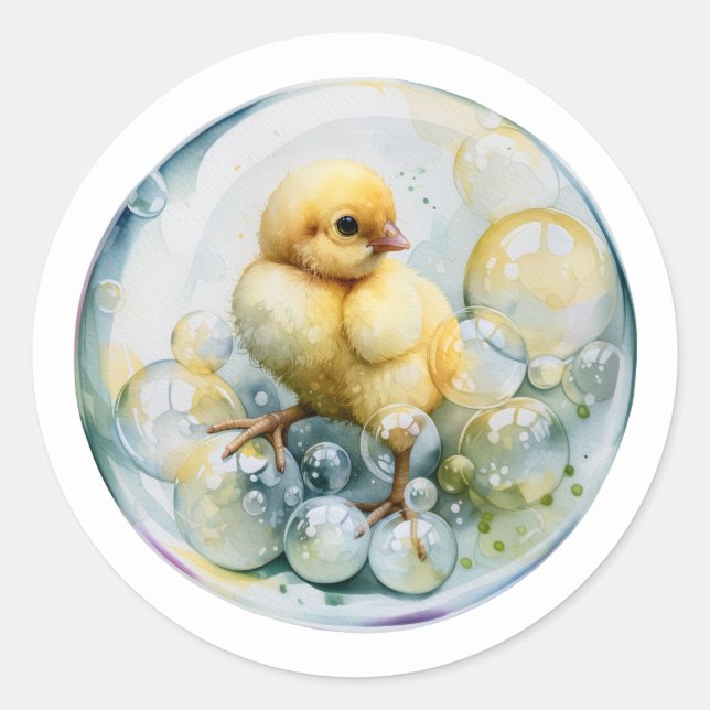 Little Peep & Co. | Danke schön Runder Aufkleber (Vorderseite)