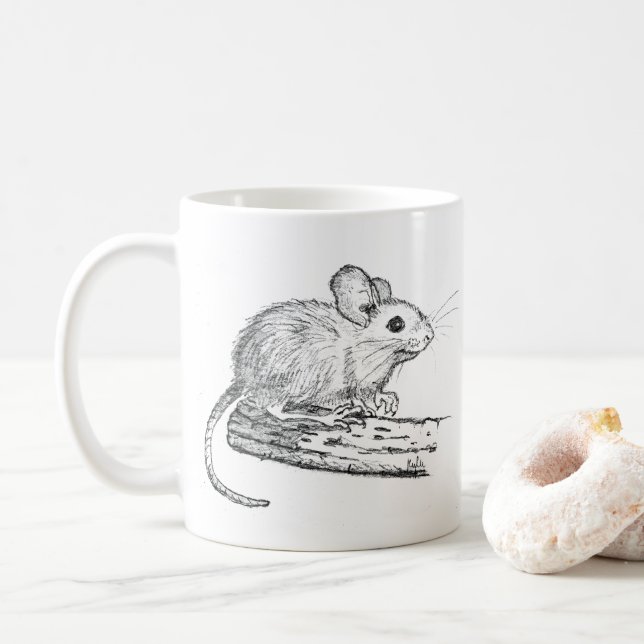 Little Pencil Mouse Kaffeetasse (Mit Donut)