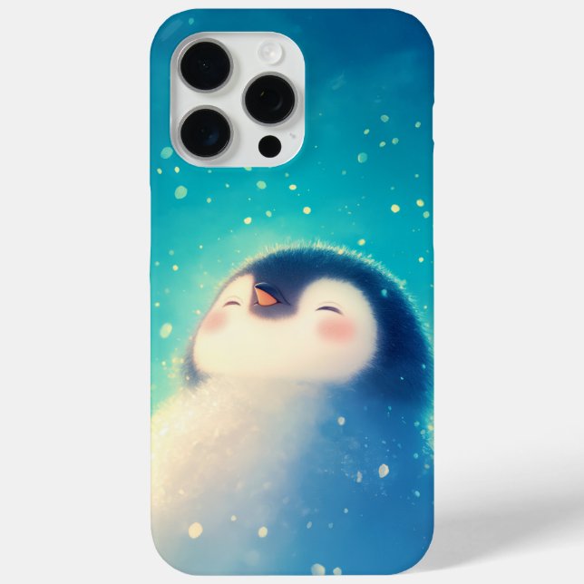 Little Penguin Chilling Case-Mate iPhone Hülle (Rückseite)