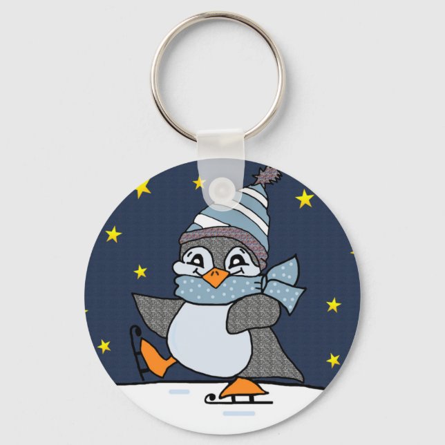 Little Penguin Schlüsselanhänger (Vorderseite)