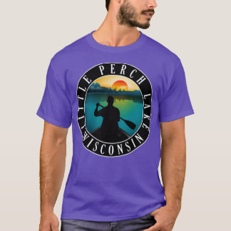 Little Perch Lake Wisconsin Kanufahren T-Shirt