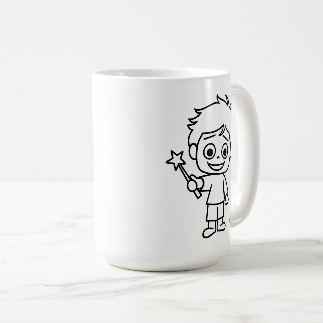 Little Phiri und Zauberstab Kaffeetasse (VorderseiteRechts)