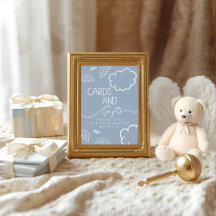 Little Piece of Heaven blaue Karten & Geschenke Ta