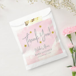 Little Piece of Heaven Clouds Stars Kinderdusche Geschenktütchen