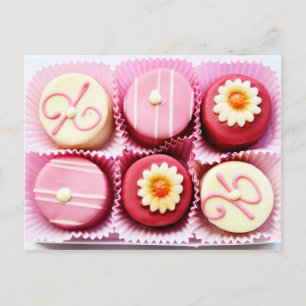 Little Pink and White Chocolate Postkarte