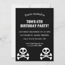 Little Pirate Kids Skull und Crossbones Geburtstag