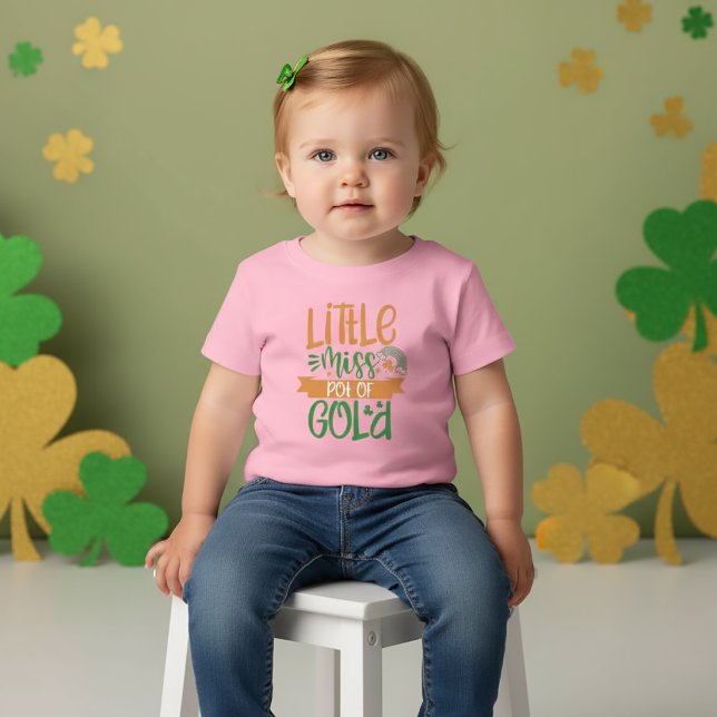 Little Pot of Gold St Patrick T - Shirt für Kinder (Von Creator hochgeladen)