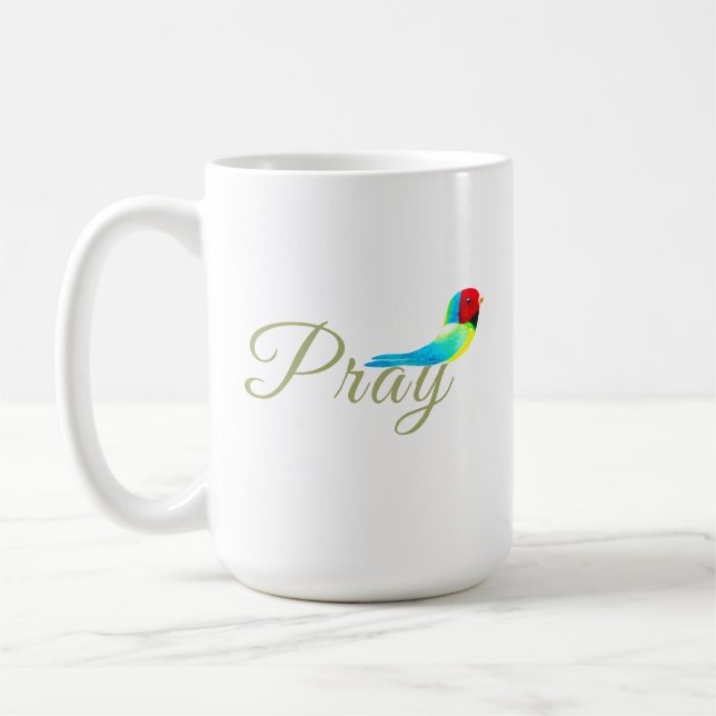 Little Prayer Bird  Kaffeetasse (Links)