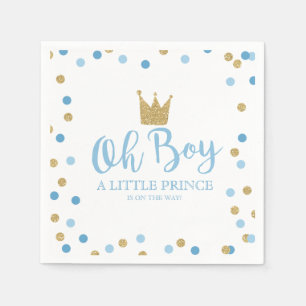 Little Prince Baby Shower Baby Dusche Party Napkin Serviette
