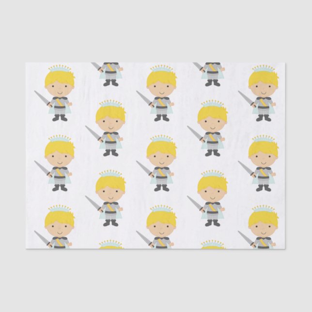 Little Prince Birthday Party Seidenpapier (Vorderseite)