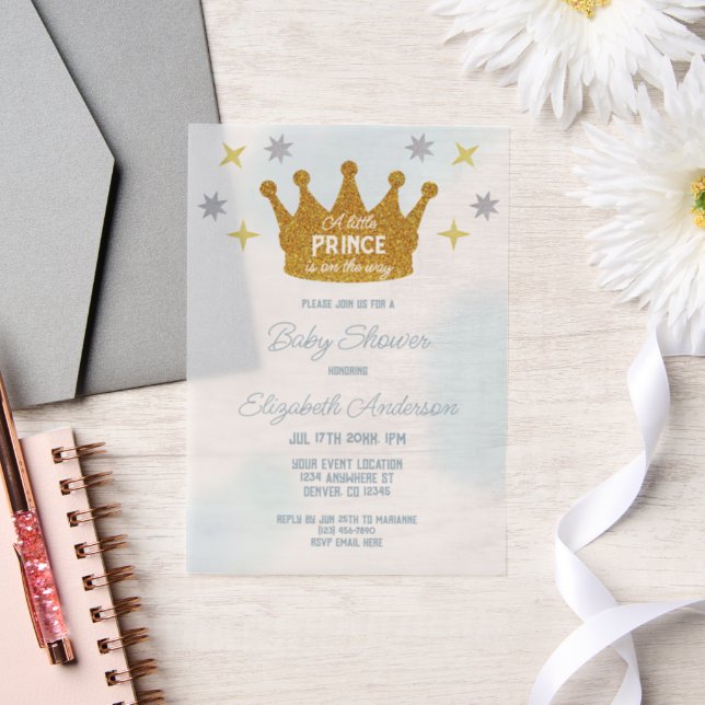 Little Prince Boy Baby Shower (Hochzeit)