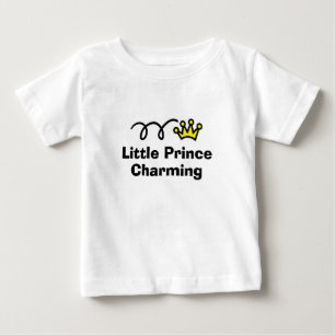 Little Prince Charming Baby Shirt für Neugeborene