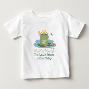 Little Prince Frog 1. Geburtstag Junge T Shirt