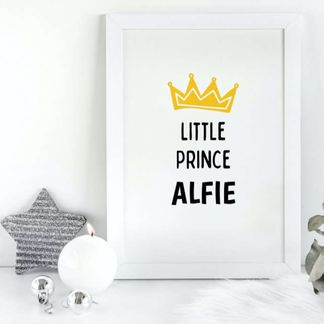 Little Prince Individuelle Name Kinderzimmer Poste Poster (Von Creator hochgeladen)