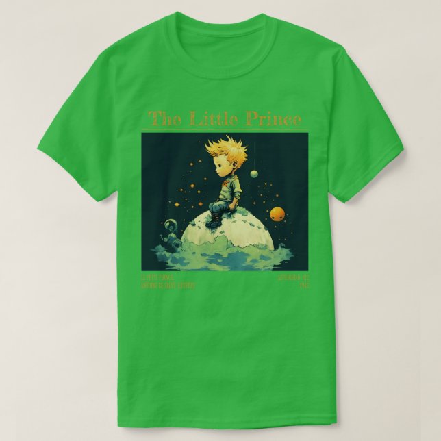 Little Prince Le Petit Prince Childrens Bücher 2 T-Shirt (Design vorne)