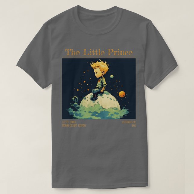 Little Prince Le Petit Prince Kinderbücher 6 T-Shirt (Design vorne)