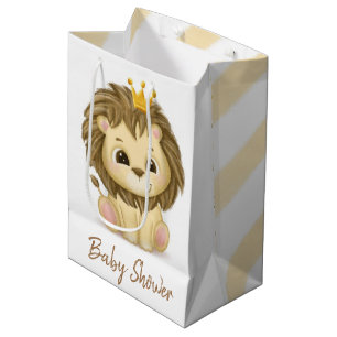 Little Prince Lion Boy Baby Dusche Mittlere Geschenktüte