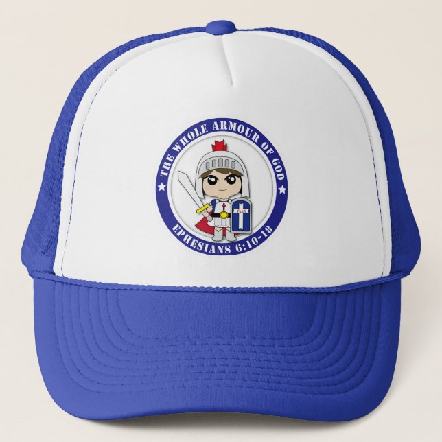 Little Prince That that (Warrior Style) Trucker Ha Truckerkappe (Vorderseite)