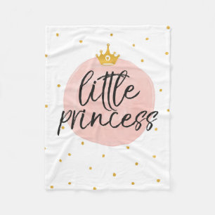 Little Princess Baby Blanket Baby Duschgeschenk  Fleecedecke