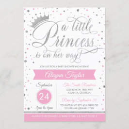 Little Princess Baby Shower Einladung, Imitate Gli Einladung
