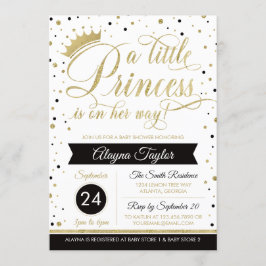 Little Princess Baby Shower Einladung, Imitate Gli Einladung