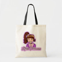 "Little Princess" brünette Friseurtasche