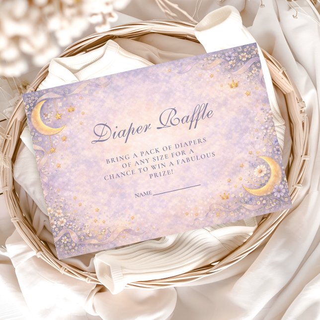 Little Princess Celestial Diapper Raffle Begleitkarte (Von Creator hochgeladen)