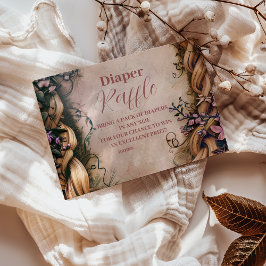 Little Princess Fairytale Diapper Raffle Begleitkarte