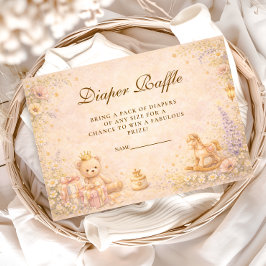 Little Princess Moon Diapper Raffle Begleitkarte