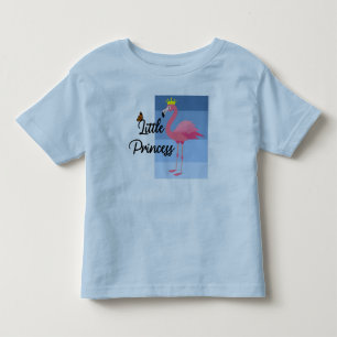 Little Princess Pink Flamingo Design - Kleinkind F T-shirt