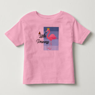 Little Princess Pink Flamingo Design - Kleinkind F T-shirt