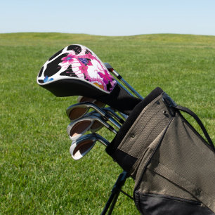 Little Princess Schwarz & Weiß schöne Schmetterlin Golf Headcover