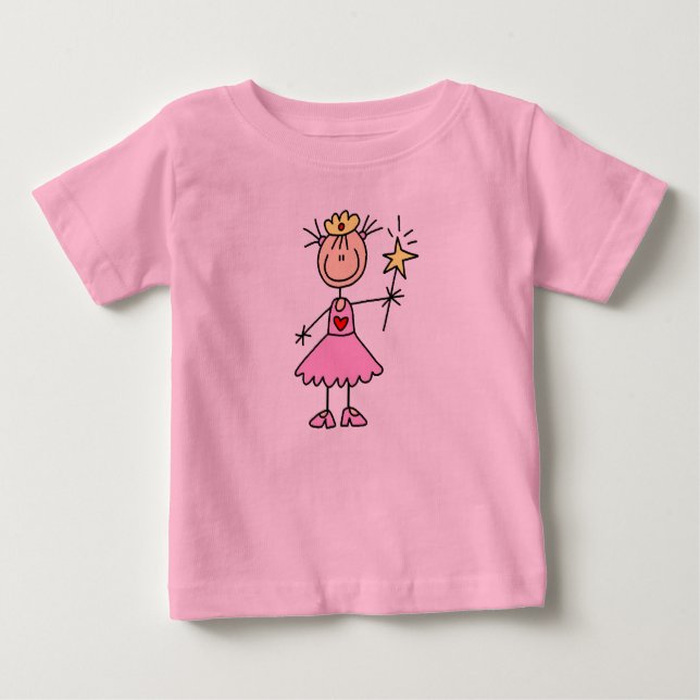 Little Princess Strichmännchen Shirt (Vorderseite)