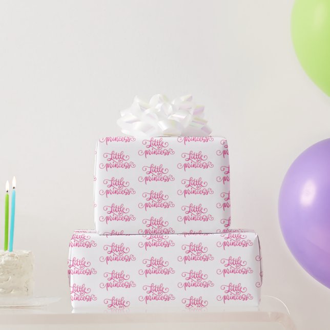 Little Princess Wrapping Paper Rolle Geschenkpapier (Partygeschenke)
