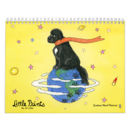 Little Prints - Funny Newfundland Hundekalender Kalender