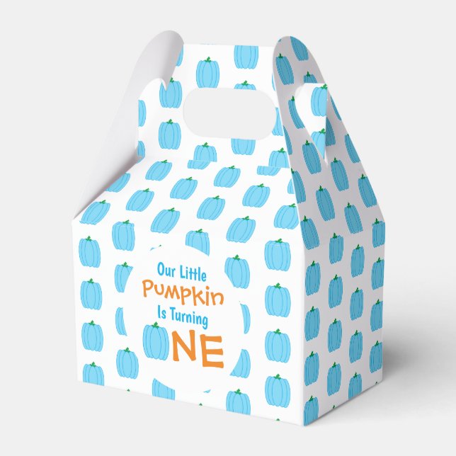 Little Pumpkin 1. Geburtstag Geschenkschachtel (Vorderseite)