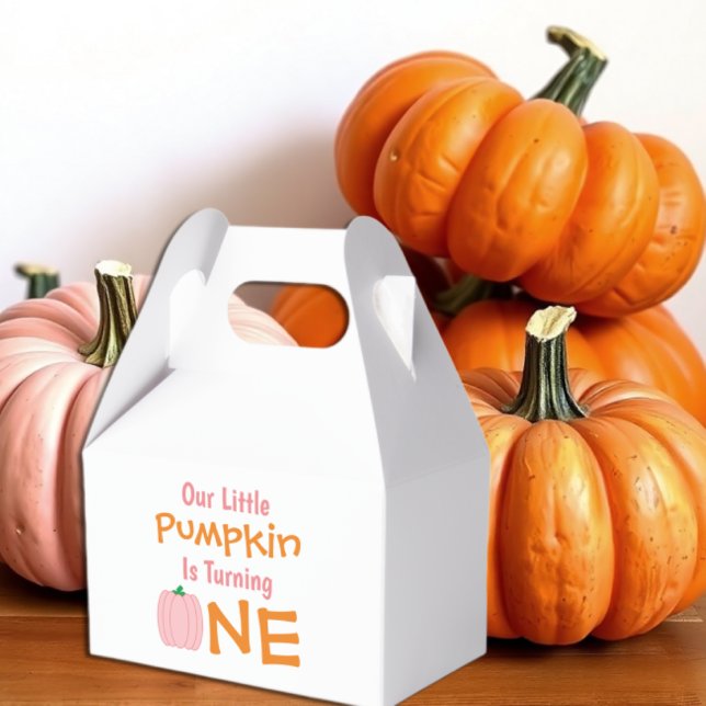 Little Pumpkin 1. Geburtstag Geschenkschachtel (Von Creator hochgeladen)